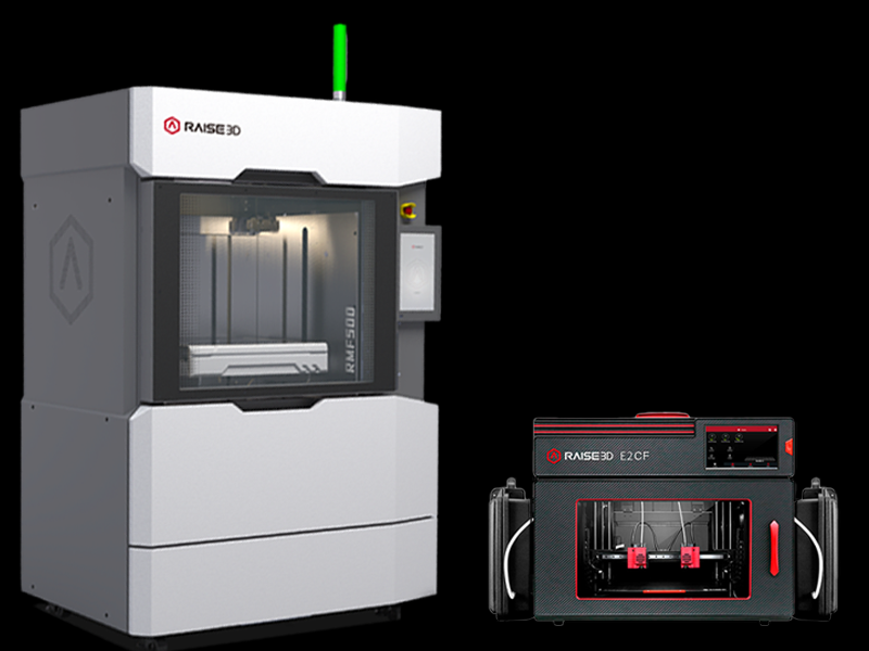 Die Raise3D-Drucker eignen sich am besten für die Verwendung von PA12 CF+ Industriefilament